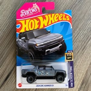 Hot Wheels Barbie GMC Hummer EV Hotwheels Electric Vehicle Humvee Diecast Toy 🆕